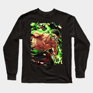 RORONOA ZORO MERCH VTG Long Sleeve T-Shirt